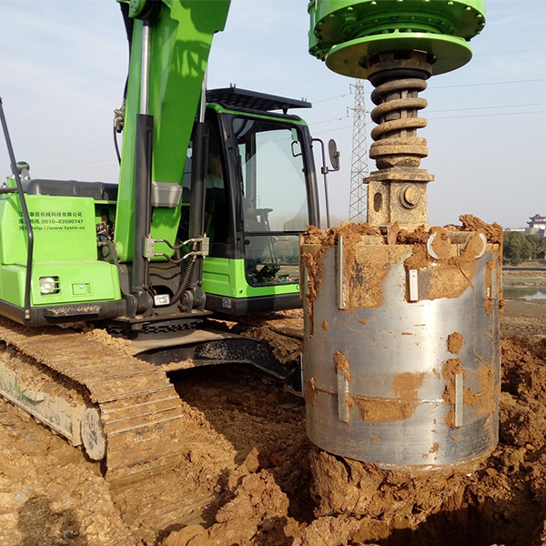 Modular Rotary Fully Hydraulic Drilling Machine 23M Single Load Rig Cylinder Pile