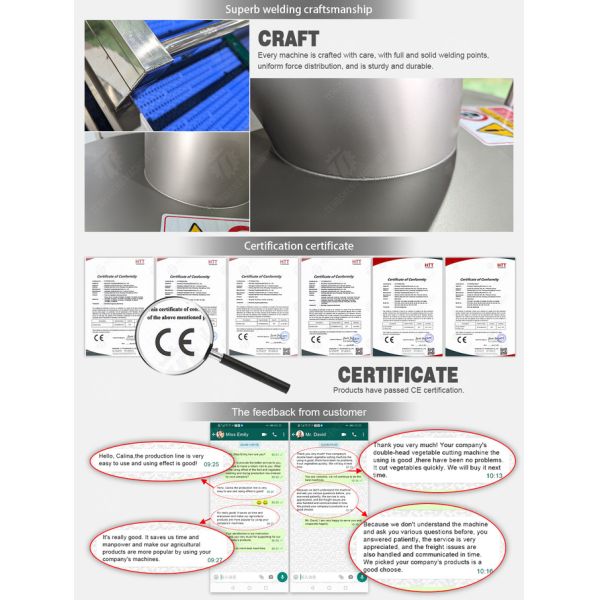 Air Brush Cleansing Citrus Processing Line , Anti Abrasion Sullage Removal Potato Processing Line