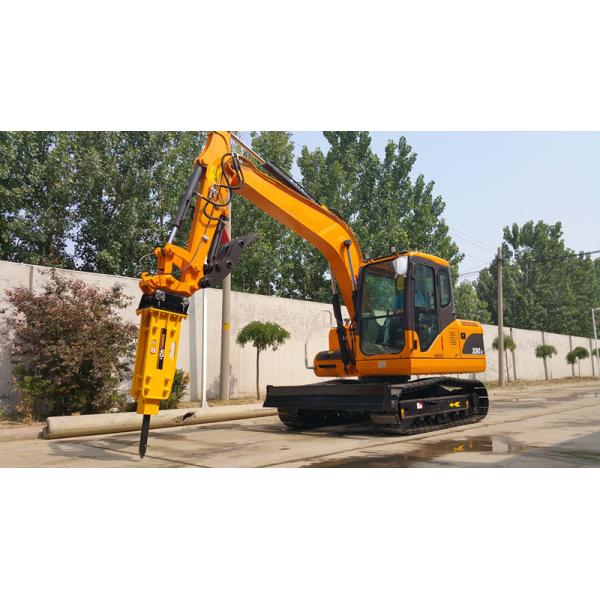 CE certification 9000kg Crawler & Wheel Excavator Machine With 1 CBM Backhoe Bucket
