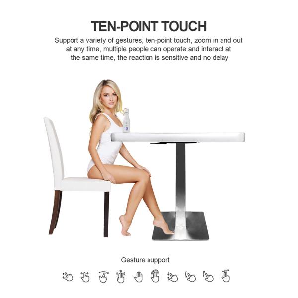 21.5 Inch OEM ODM interactive Multifunction 4-screen Android Touch Table