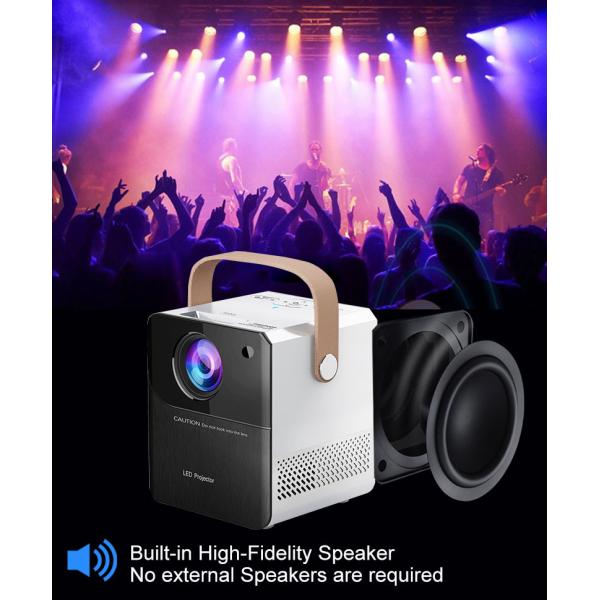 LCD Portable Multi Media Projector LED For Home Theater And Entertainment