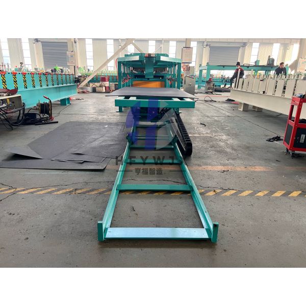 Leveling Cutting Shearing Machine operational view