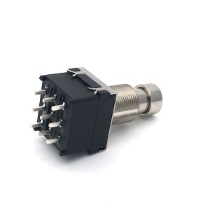 Quality Latching Guitar Footswitch Pedal 1500V 3PDT Push Button On for sale