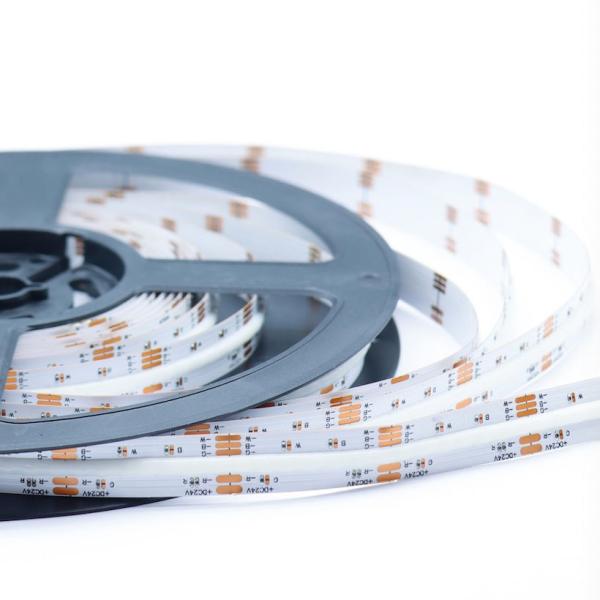 784 LEDs/m RGBW Chip COB LED Strips Dimmable -20°C To 60°C DC 24V Input Voltage