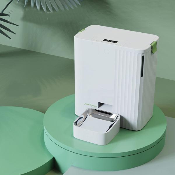 ABS Automatic Pet Feeder Bowls Cat Dog Timing Quantitative Feeding Device