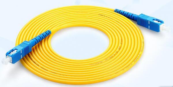 High dense connection SC Fiber Optic Patch Cord general push / pull style connector