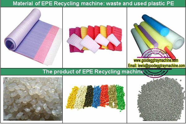 EPE recycling / granulation machine