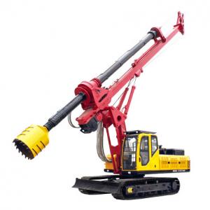 China TR100 Rotary Hydraulic Drilling Rig For Foundation Engineering Max Output Torque 100 KN.M on sale