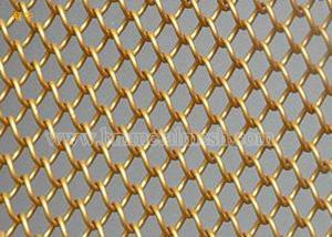 China Gold Metallic Mesh Fabric Drapery Curtains on sale