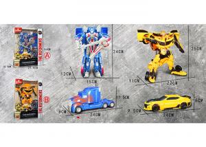 Quality 9  Plastic Transformers Car Robot Toys / Action Figure Dinosaur Transformer Toy for sale