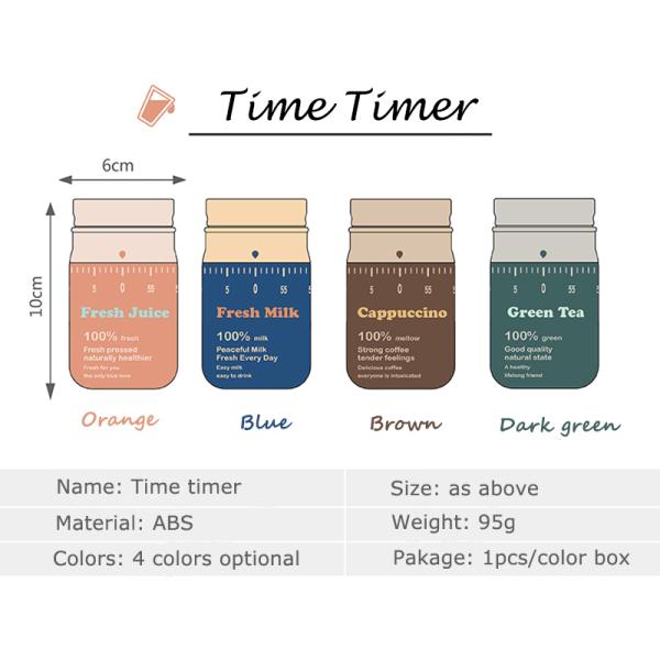 Bottle Shaped ABS Cute Kitchen Timer EN71 certificate alarm clock timer