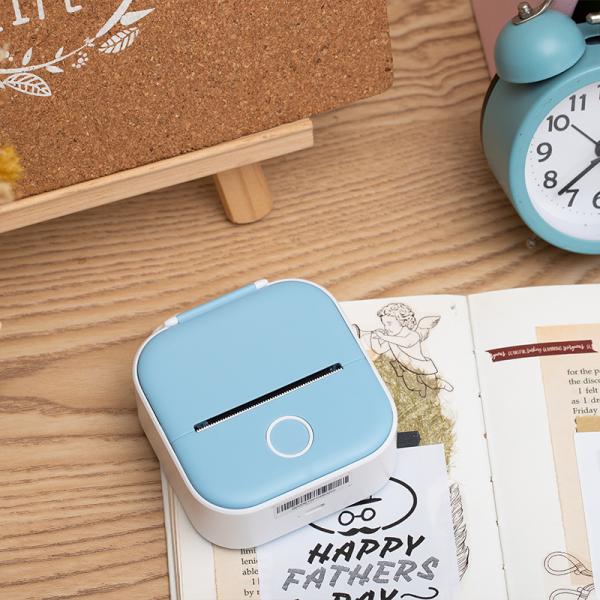 Portable Wireless Mobile Thermal Printer with Single Battery and 58mm Max Paper Size