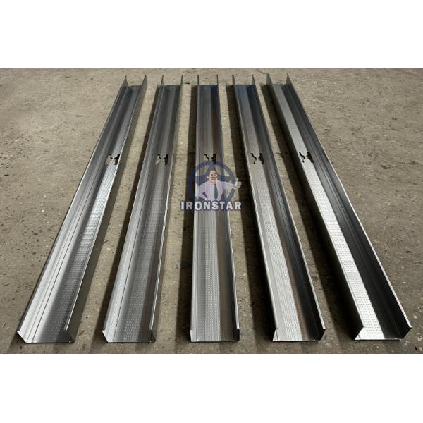 50 75mm C stud and 40mm U channel 2 in 1 roll forming machine in ethopia