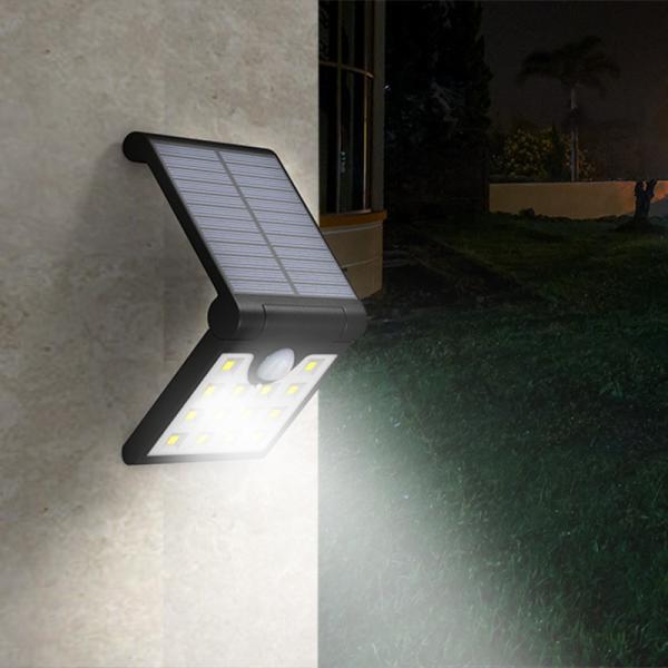 Motion Sensor Garden Light 150LM PC ABS 14LED SMD2835 Long Working Time