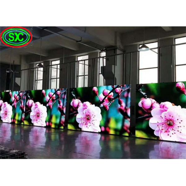 SMD RGB Full Color P6 Indoor LED Display Waterproof High Frequency, TV Led Screen