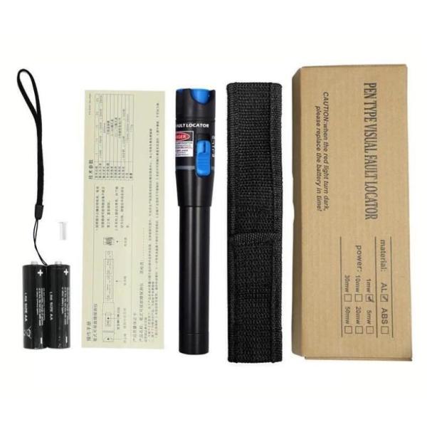 Pen Type Fiber Optic Tools Fiber Optic Visual Fault Locator VFL 10MW Laser Diode