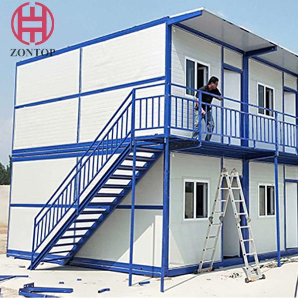 Zontop Luxury 3 Bedrooms Prefab Modular Home Folding Living Modern Container House