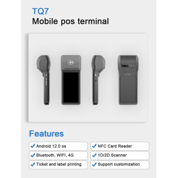 Android Mobile Handheld Smart POS Terminal Systems For Merchant Services