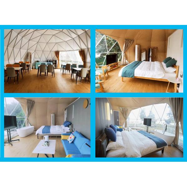 Customized Size Transparent Geodesic Dome Tent Platsic Bubble Igloo