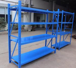 China Steel 4layers Warehouse Storage Shelves Heavy Duty Anti rust 2500kg Weight capacity on sale