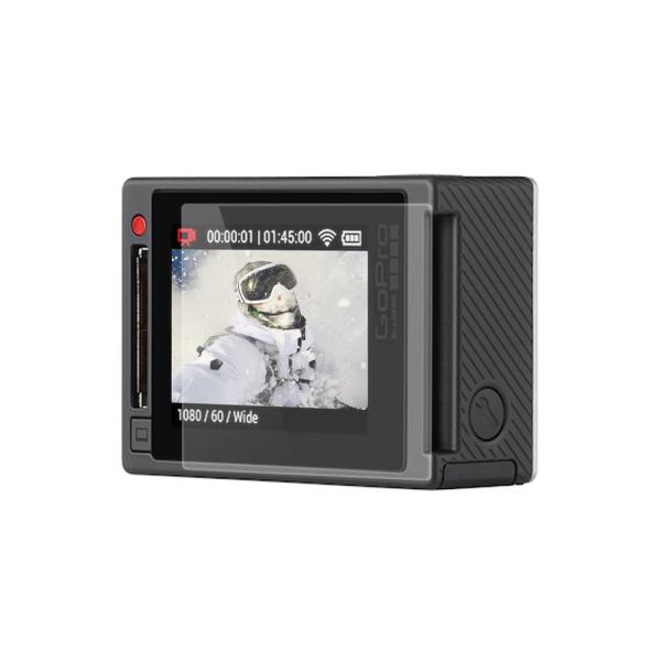 High Transparency LCD Screen Protector + Waterproof Housing Case Lens Protective Film For GoPro Hero 4 3+ 3