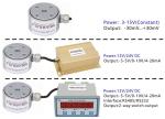 Flange Type Load Cell 100kg Thrust Force Transducer 1kN Compression Force