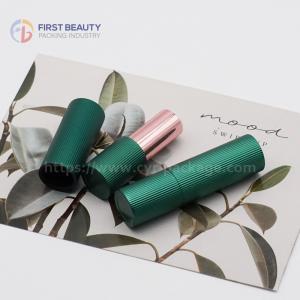 China Customized Empty Lipstick Tube Aluminum Magnetic Snap On Printing on sale