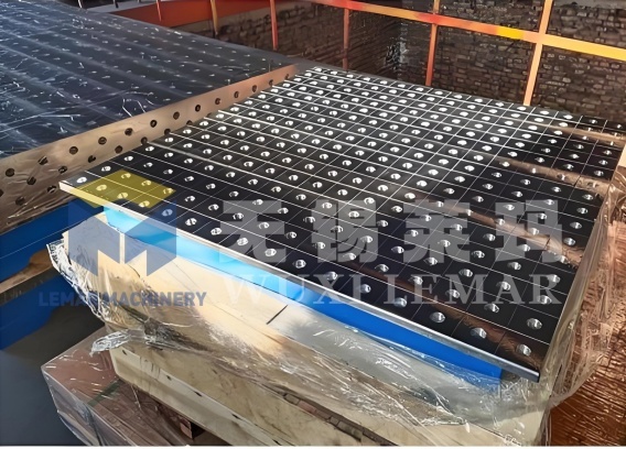 Flat Grid D16 2D Modular Welding Table For Thin Sheet Metal Fabrication Workshop