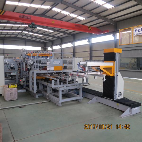 Accuracy 0.01mm 250KVA Fence Mesh Welding Machine Automatic 3D Bending