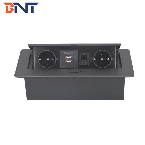 Multifunctional Office Furniture Pop Up Socket 266x130mm