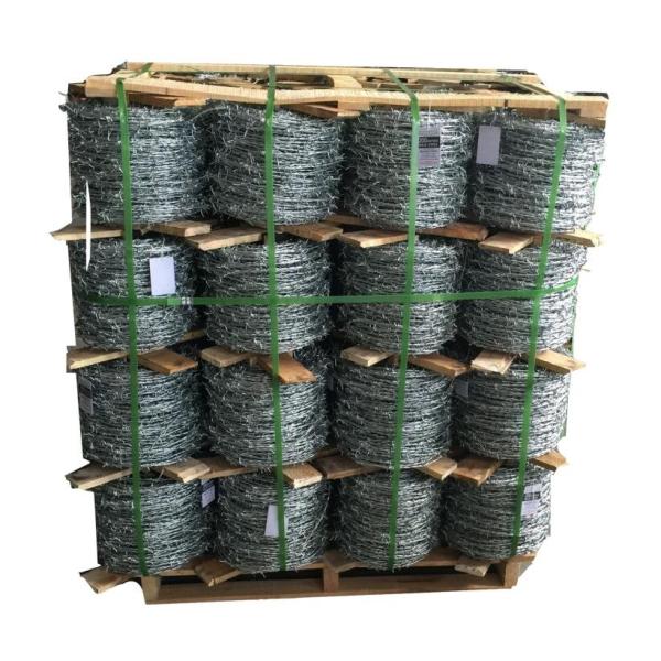Rust Resistant High Tensile Barbed Wire Traditional Double Twist Type