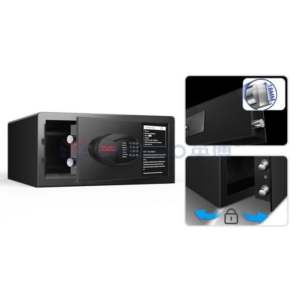 Solid Steel Electronic Digital Lock Hotel Safe Box For Security