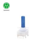 Compact Rotational Encoder with Optical Feedback and Knob
