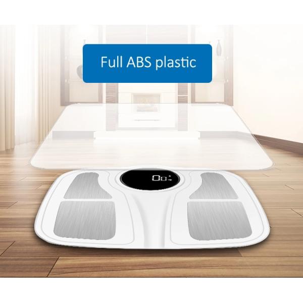0.1KG Division ABS Smart Bluetooth Body Analyser Scale