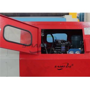 High Accuracy Flange Rolling Machine Streamlined Looking Bending Cone Function