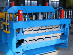 3kw Colored Steel Corrugated Forming Machine With 5 Ton Loading Capacity
