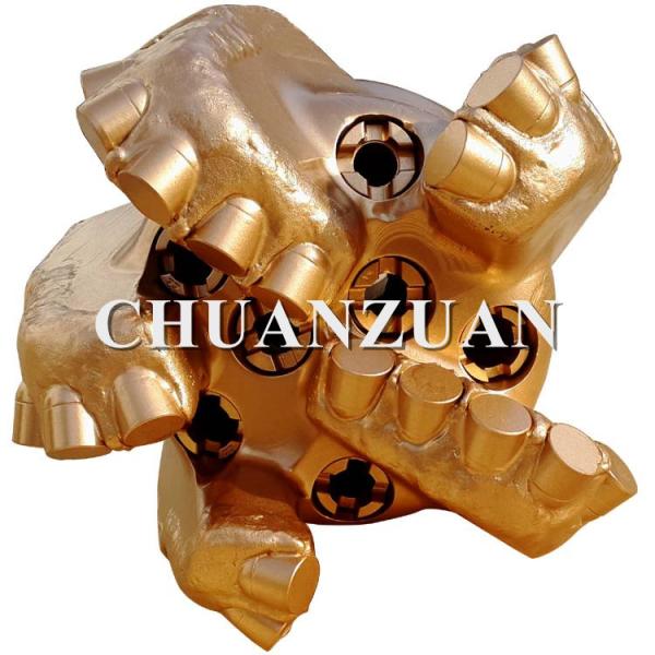 Steel Body PDC Rock Bit 8 1/2 Inch / 16MM Cutters Hard Rock Cone Drill Bit