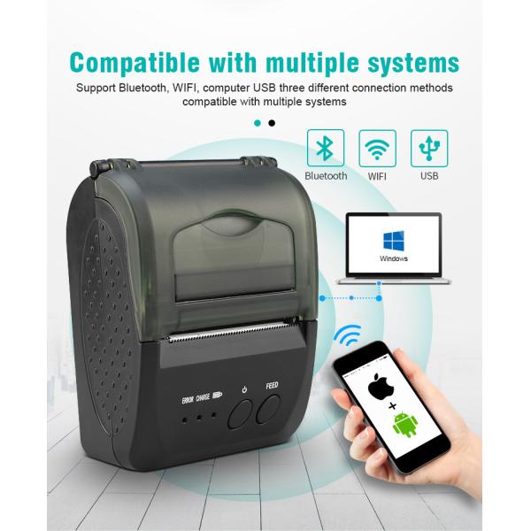 ODM 58mm Mini BT Portable Wifi Printer 2inch Wireless Handheld Printer