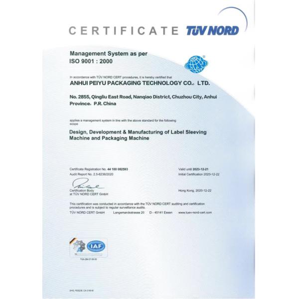 PE/POF Shrink Film Wrapper For Bottled Water 60–120 Packs / Min