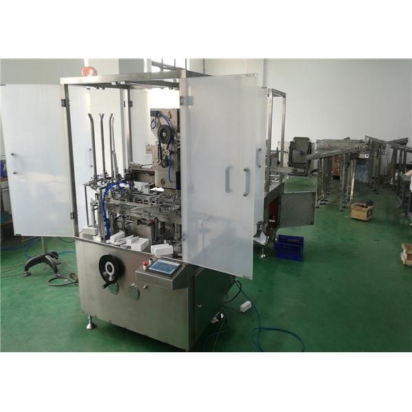 Food Biscuit Sachet Biscuit Automatic Cartoning Machine With High Efficiency