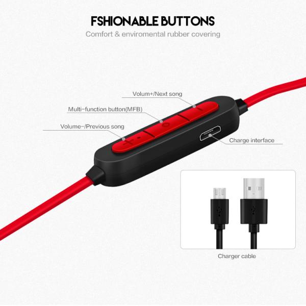 Classic Shape V5.1 EDR Low Latency Bluetooth Earphones For Gaming