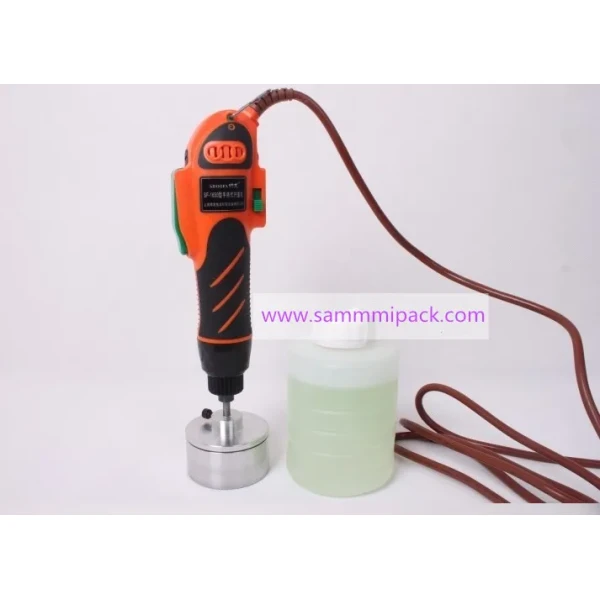 Customized Electric Handheld Bottle Capping Machine Tighteness Adjustable