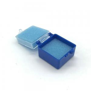 Quality Blue Dental Crown Box , Crown And Bridge Boxes With Foam Inserts for sale