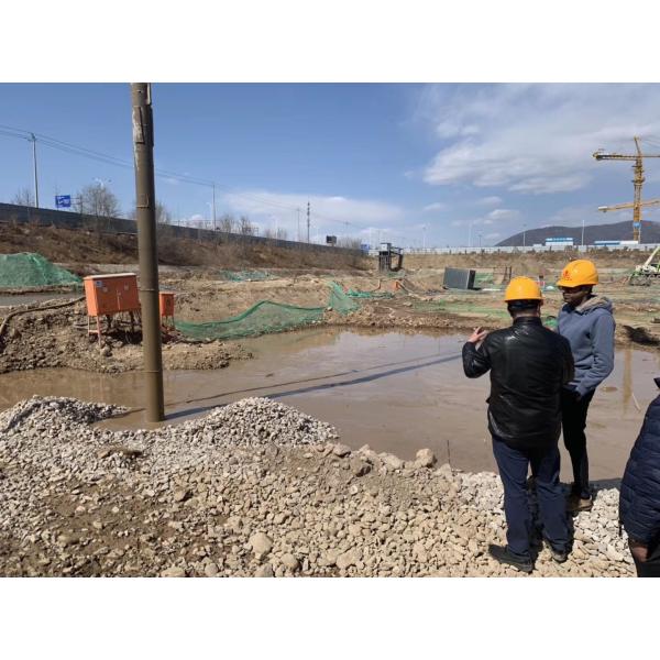 Soil Improvement Construction Vibro Flotation 130 KW 377mm Outer Diameter