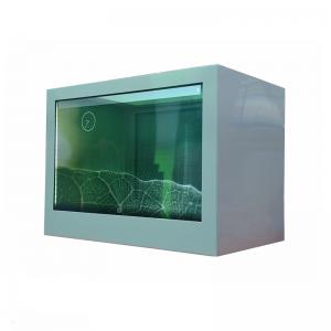 Quality 43 Inch Transparent Touch Screen Lcd Display Screen/Digital Showcase With Tempered Glass Lcd Display for sale