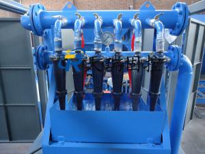 Quality Cyclone Desilter Mud Removal Equipment For Oilfield Drilling Mud Recycling System for sale