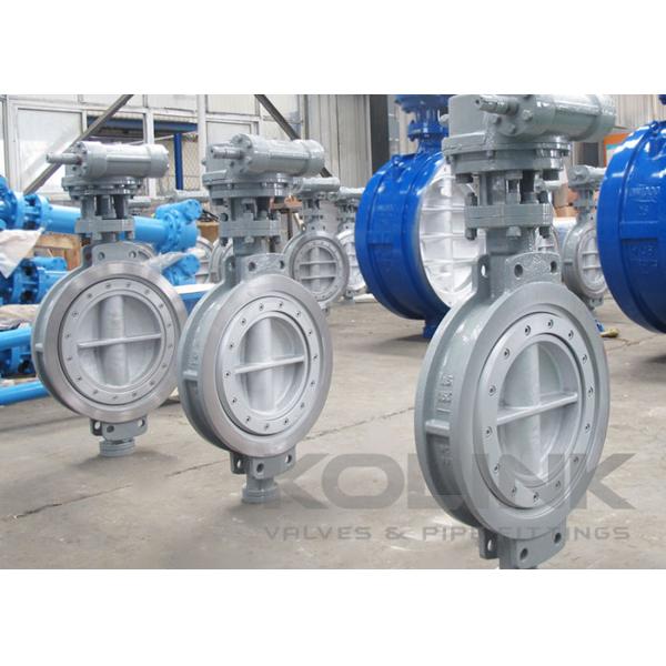 Double Offset Wafer Butterfly Valve 2-48 Inch Metal Seated