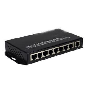 The power adapter is not included 8 port POE switch for CCTV surveillance system