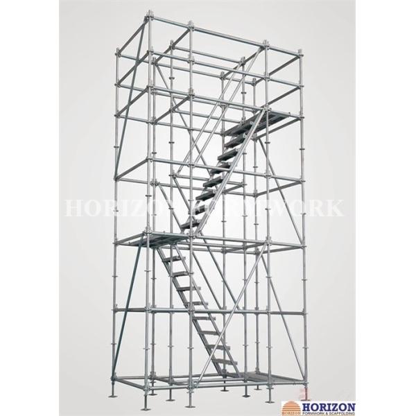 High Strength Ring System Scaffolding Q235 Steel For Formwork Construction