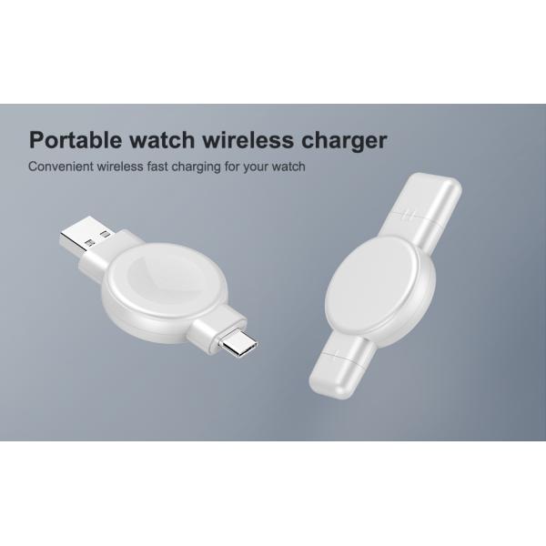 Samsung Apple Watch Charger Smart Magnetic only 20g Dual Interface black white